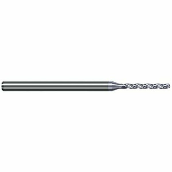 Harvey Tool 3.263 mm Drill dia. x 32mm Flute Length Carbide HP Drill for Aluminum Alloys, 3 Flutes, TiB2 Coated CBG1285-C8